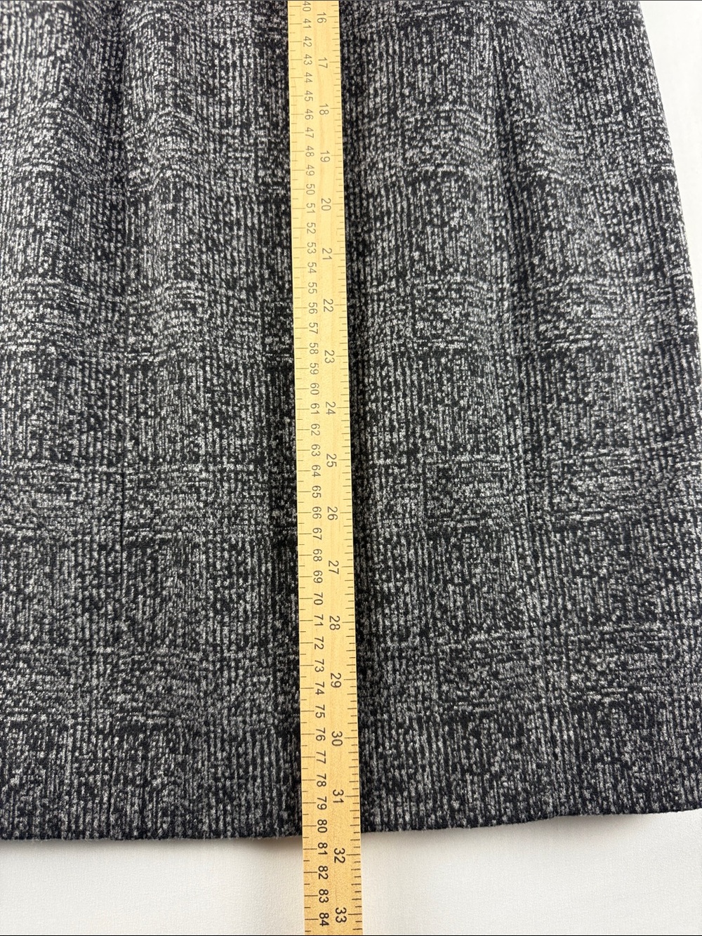 White House Black Market Tweed Sheath Dress Gray Sleeveless Size 4 - Picture 2 of 11